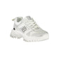 White Polyester Sneaker