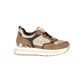 Brown Polyester Women Sneaker