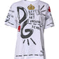 White Graphic Crew Neck Short Sleeves T-shirt
