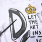 White Graphic Crew Neck Short Sleeves T-shirt