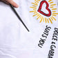 White Graphic Crew Neck Short Sleeves T-shirt