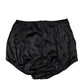 Black Silk Stretch High Waist Girdle Underwear