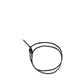 Tubular Belt with metal finials