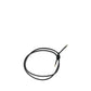 Tubular Belt with metal finials