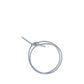 Tubular Belt with metal finials