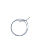 Tubular Belt with metal finials
