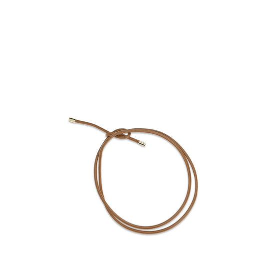 Tubular Belt with metal finials