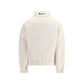 Jacket with sleeves in contrast