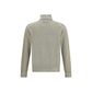 Wool Green Turtleneck