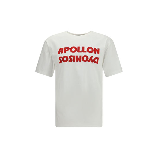 Cotton T-shirt with Apollo Dyonisos graphic print