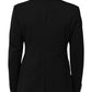 Black Wool 2 Buttons Suit Men Jacket Blazer