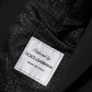 Black Wool 2 Buttons Suit Men Jacket Blazer