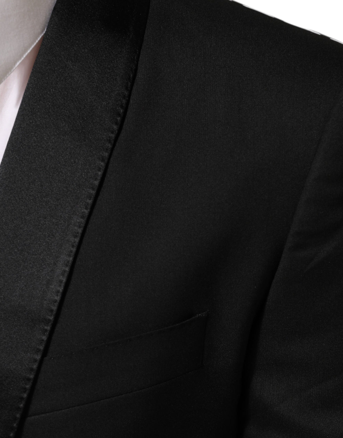 Black MARTINI 1 Button Suit Jacket Blazer
