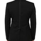 Black SICILIA 2 Buttons Suit Jacket Blazer