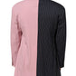 Multicolor Patchwork Single Breasted Jacket Blazer