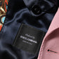 Multicolor Patchwork Single Breasted Jacket Blazer