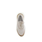 Beige Cotton Athletic Sneakers