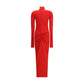 Turtleneck Long Dress