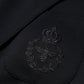 Black Viscose 2 Buttons Suit Jacket Blazer