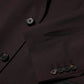 Maroon Wool 2 Buttons Suit Jacket Blazer