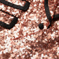 Pink Sequin SICILIA 1 Button Men Suit Blazer