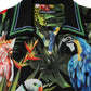 Multicolor Parrot Print Lounge Casual Shirt