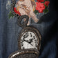 Blue Angel Patch Denim Buttoned Down Men Shirt