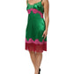 Green Floral Lace Fringes Lingerie Dress