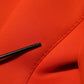 Red Buttoned Down Women Trench Coat Jacket