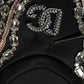 Black Necklace Crystal DG Logo Sweatshirt Sweater