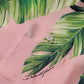 Pink Jungle Forest Oversized Blouse Shirt Top