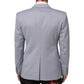 Gray Wool SICILIA 2 Buttons Men Suit Blazer
