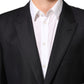 Black Wool 2 Buttons Suit Jacket Men Blazer