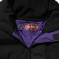 Black Nylon Puffer Men Full Zip Jacket