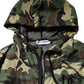 Green Camouflage Hooded Sweatshirt Jacket