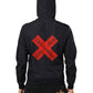 Blue Logo Tape Hooded Full Zip Bomber Jacket