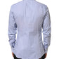 Blue SICILIA Cotton Men Dress Formal Shirt