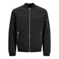 Black Polyester Jackets & Coat