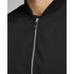 Black Polyester Jackets & Coat