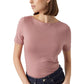 Pink Viscose T-Shirt