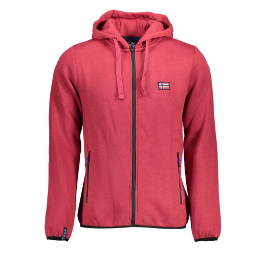 Red Cotton Sweatshirt