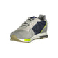 Blue Polyester Sneaker