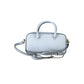 Blue Leather Handbag