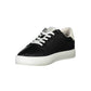 Black Polyester Sneaker