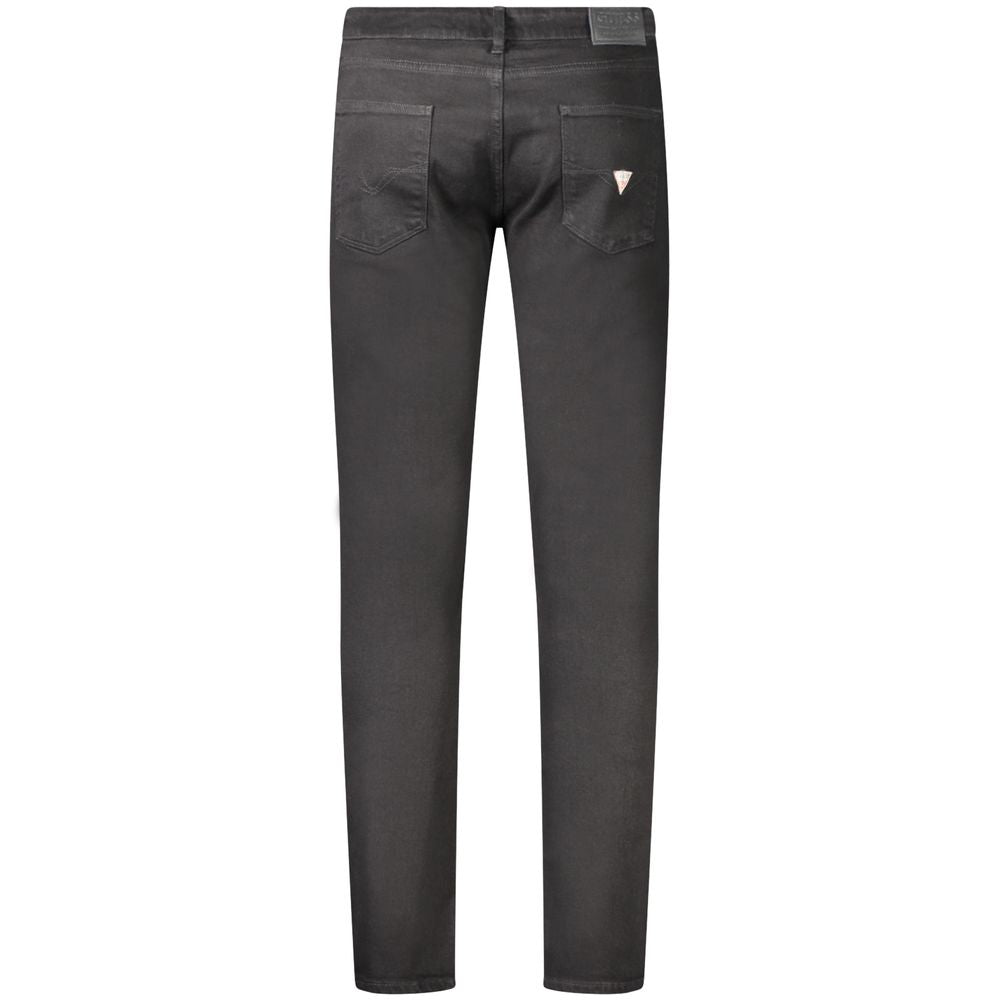 Black Cotton Jeans Denim