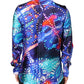 Multicolor Luminarie MARTINI Slim Men Shirt