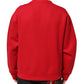 Red DG Logo Crew Neck Men Sweatshirt Sweater