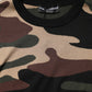 Multicolor Camouflage Crew Neck Men Pullover Sweater