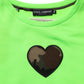 Green Patchwork Men Sweatshirt Sweater