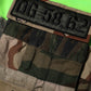 Green Patchwork Men Sweatshirt Sweater